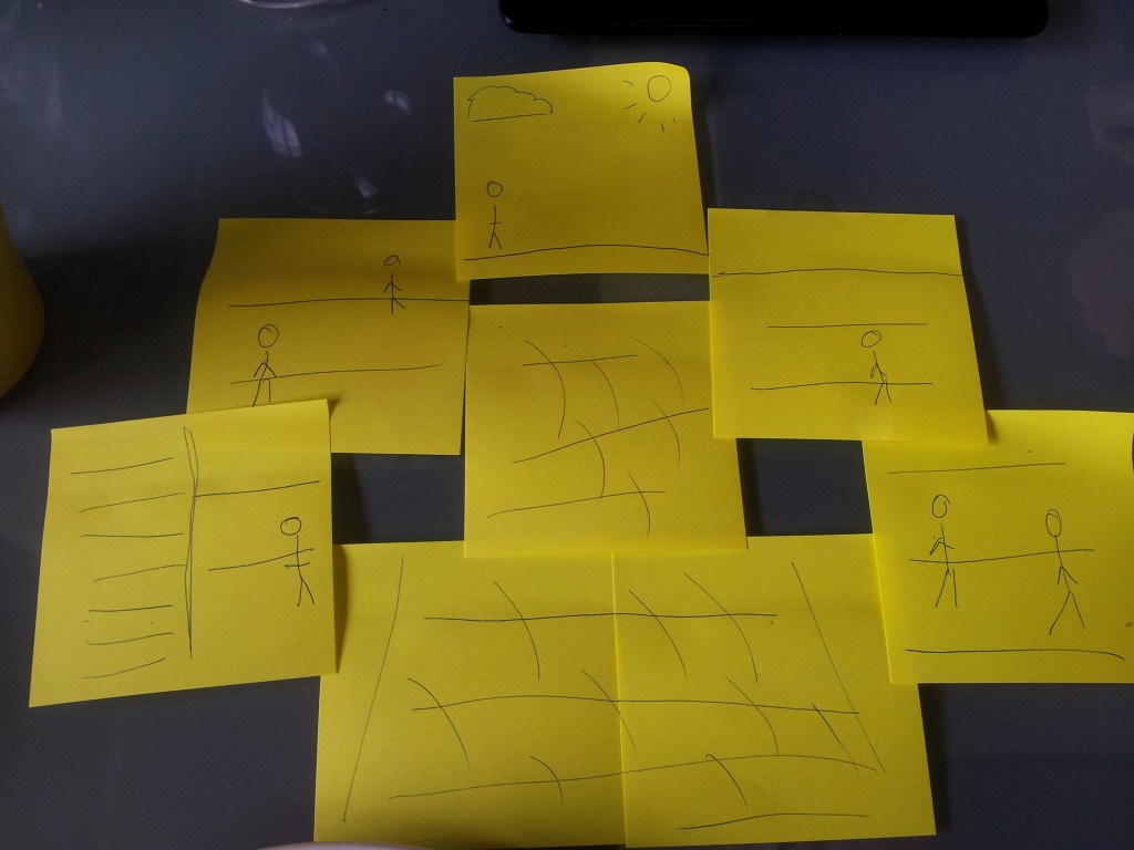 "Storyboarding" for the nth screen