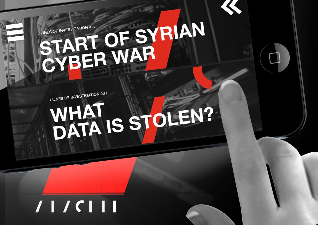 #Hacked's interface